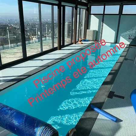 Holiday home Eco Mezzanine Wifi Piscine Stationnement Gratuit Terrasse Dans Jardin